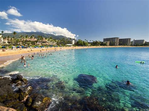 The Worlds Most Swimmable Beaches Kaanapali Beach Maui Beach Visit
