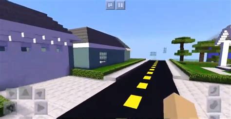 School And Town Map Minecraft Pe Maps