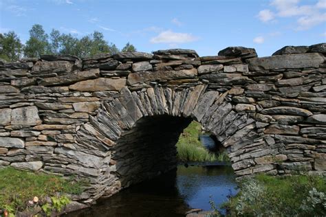 Old Stone Bridge By Oleihl Vectors And Illustrations Free Download