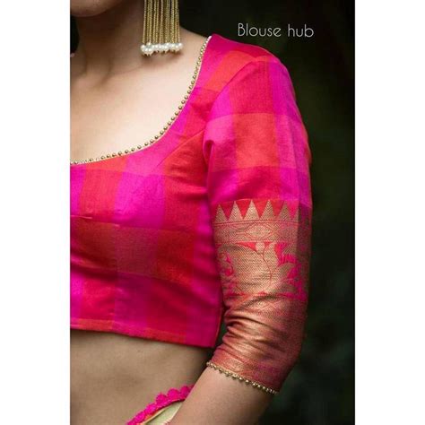 Top 15 Latest Saree Blouse Back Neck Designs With Catalogue In 2021 2022
