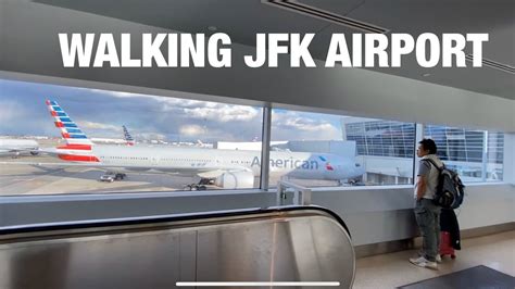 Walking John F Kennedy Jfk International Airport Terminal 8 Youtube