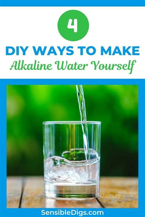 4 Ways To Make Alkaline Water Step By Step Guide Make Alkaline Water