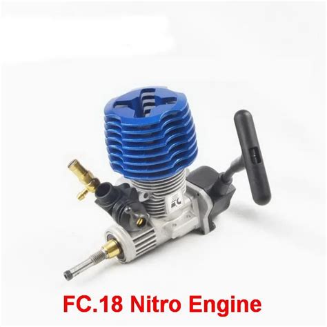 Force18 Pull Starterside Exhaust 295cc Nitro Engine For 110 Scale