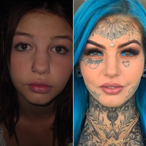 Amber Luke Goes Blind After Spending Over 37000 To Get Blue Tattoos On Her Eyeballs Kanyi