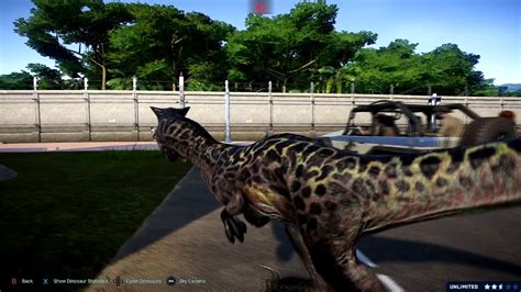 Carnoraptor Hybrid Jurassic World Evolution Youtube