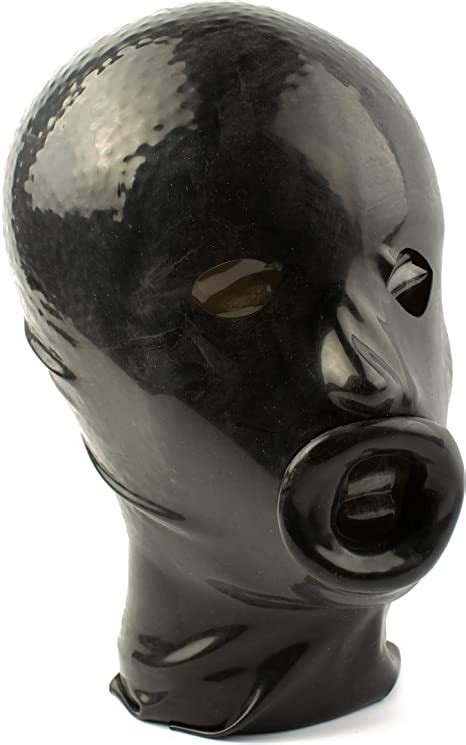 Rubberfashion Latex Mask Lips Man Latex Mask Anatomically