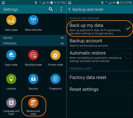 On your samsung phone or tablet, open settings and go to the backup & reset or backup and restore screen. 3 Simple Ways to Transfer/Backup Android Contacts to Computer