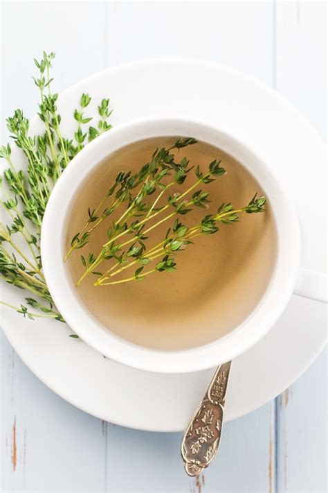 How To Make Thyme Tea With Fresh And Dried Thyme