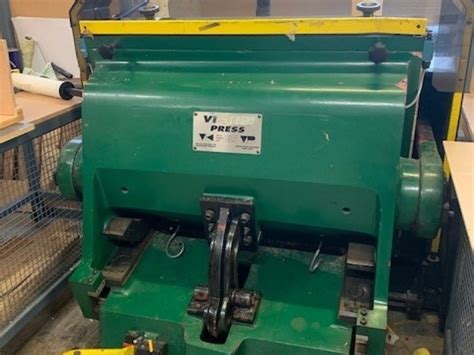 Used Die Cutters Finishing Machines 1994 Viking Vk1130 Hand Fed Platen