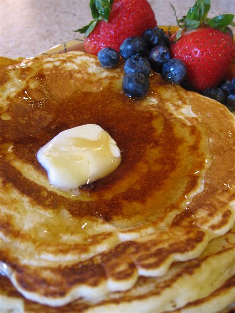 Pour batter into the hot skillet, about 1/4 cup of batter for each pancake. cookin' up north: Old fashioned pancakes