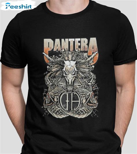 Pantera Cowboys From Hell Shirt Dimebag Darrell Official Tee Tops