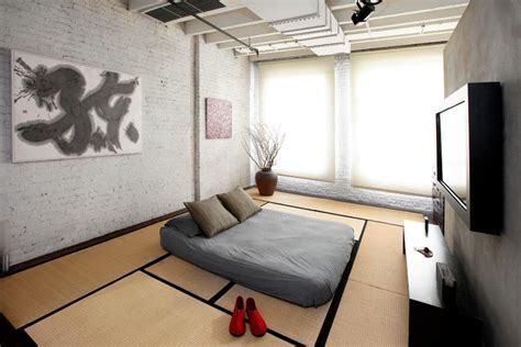 Washitsu are still very prevalent around japan. Room with minimalist Japanese influences | Interior Design ...