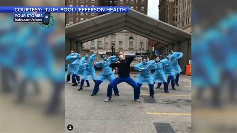 swab squad jefferson university hospital nurses in philadelphia take ciara s level up video