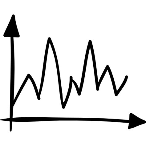 Business Line Graph Statistics Sketch Graphic Comparison Line