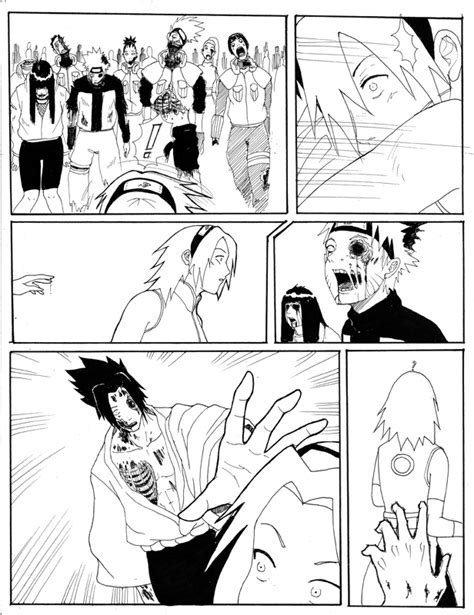 Zombie Naruto Fan Manga Page Two By Ataribetch On Deviantart