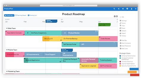 Productplan Product Demo Create Beautiful Roadmaps