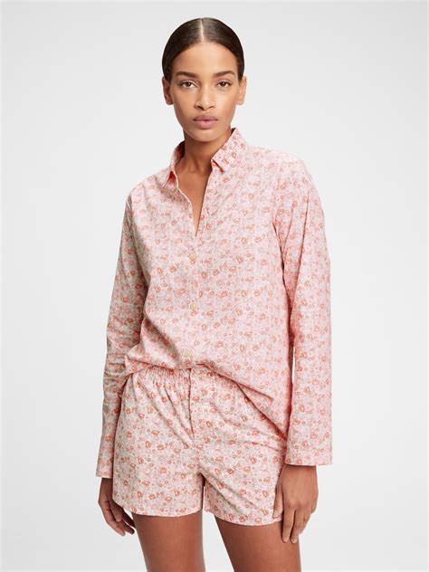 Gap Pajama Shirt In Poplin Best Spring Clothes From Gap 2021 Popsugar Fashion Uk Photo 16