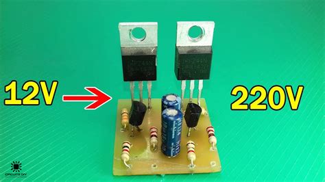 Inverter Circuit Using Irfz44 Mosfets Diy Electronics Riset