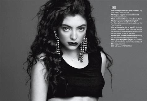 Lorde Charli Xcx Haim And More Stun In ‘v Magazine See All 8 Photos Idolator