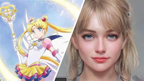 Sailor Moon Una Inteligencia Artificial Nos Revela Cómo Se Verían En