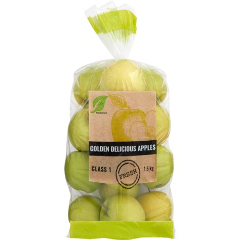 Cfs Home Golden Delicious Apple Pack 15kg