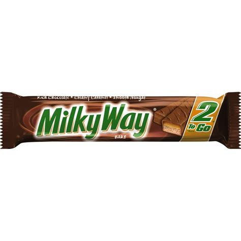 Milky Way Milk Chocolate 2 To Go Sharing Size Candy Bar 363 Oz