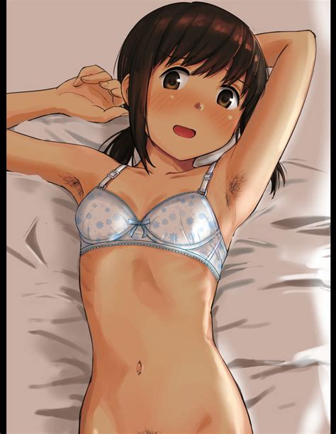 Emonyu Fubuki Kancolle Kantai Collection Commentary Request Highres 1girl Armpit Hair