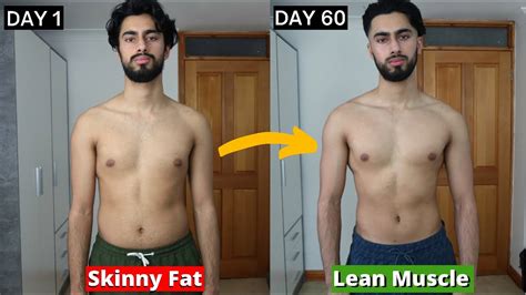 60 Day Body Transformation After Lockdown Skinny Fat To Lean Muscle