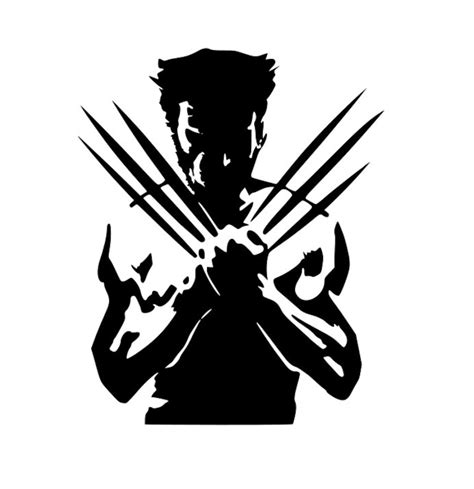 The Wolverine Svg For Craft Machines Cricut Cameo Silhouette Etsy
