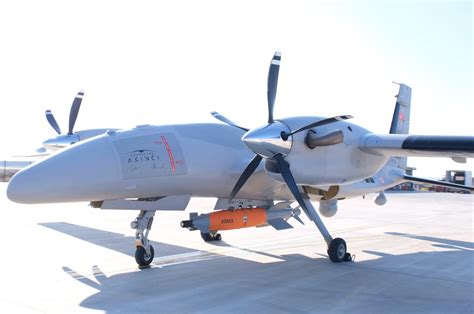 Bulls Eye Turkish Combat Drone Akıncı Test Fires New Gen Guidance Kit