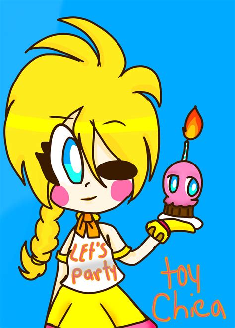 Toy Chica Human By Icecube64 On Deviantart