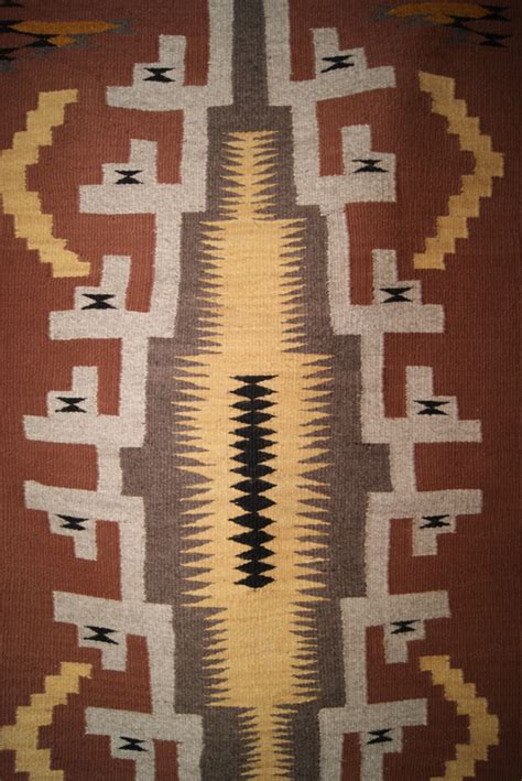 Regional Navajo Diamond Pattern Weaving