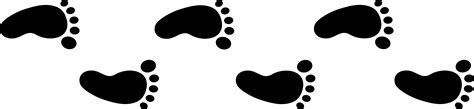 Footprints In The Sand Drawing Free Download On Clipartmag
