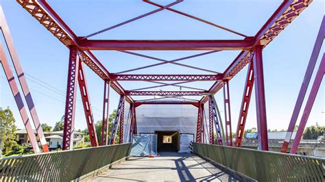 Covers Shroud Revamp Of Beenleighs Iconic Red Bridge The Courier Mail