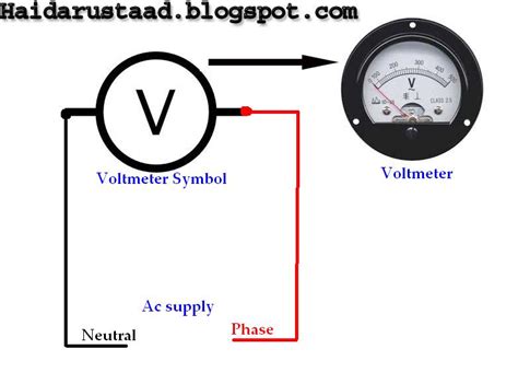How To Wire Voltmeter Electrical And Electronic Free Learning Tutorials