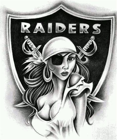 Raiderette For Chrystal Raiders Tattoos Raiders Oakland Raiders Logo