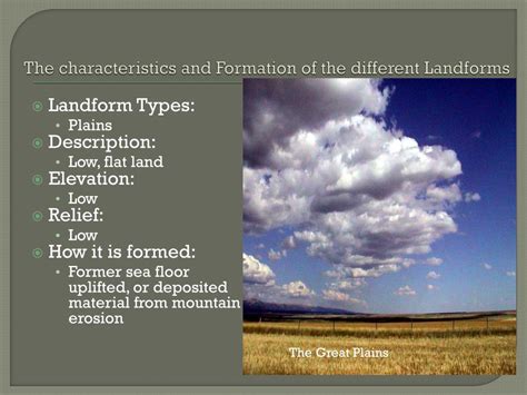 Ppt How Landforms Are Created Powerpoint Presentation Free Download
