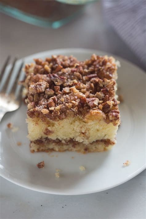 Butter 2 beaten eggs 1 tsp. Sour Cream Coffee Cake - Tastes Better From Scratch