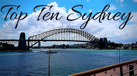 10 Awesome Things To Do In Sydney Australia Youtube