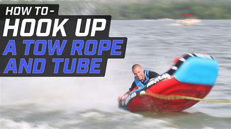 How To Hook Up A Tow Rope Tube To Your Boat YouTube