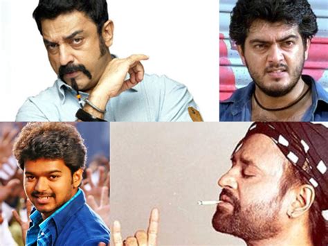 Maari Spl 10 Famous Tamil Heroes Who Have Played Local Rowdies