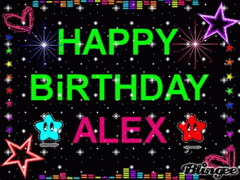Happy Birthday Alex GIFs Tenor
