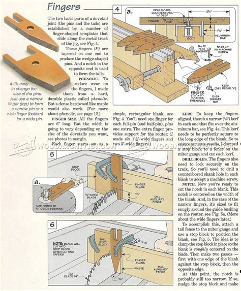 1062 Dovetail Jig Plans Joinery Dovetail Jig Beginner Woodworking