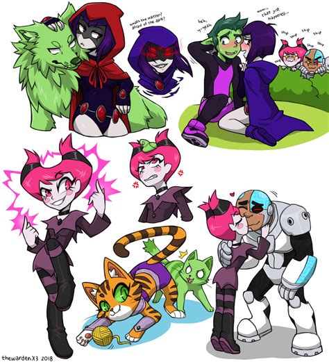 Pin On Beast Boy And Raven
