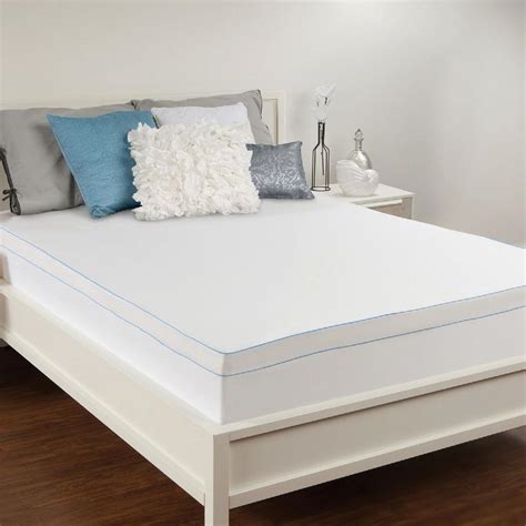 While toppers are designed to sizes: Sealy 3 in. King Memory Foam Mattress Topper-F02-00050-KG0 ...