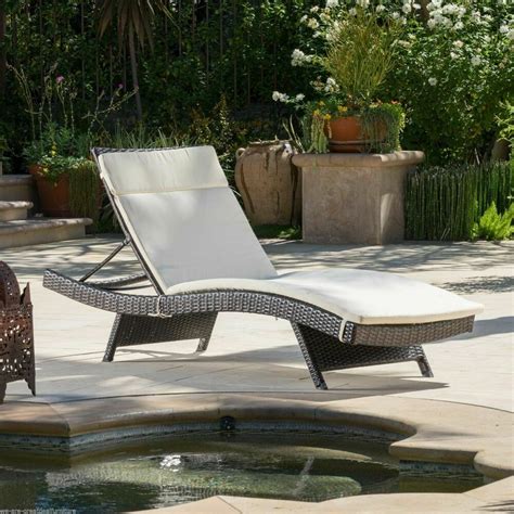 Perfect for any patio, deck, or even poolside, celebrate summer with style. Outdoor Patio Furniture Pool Adjustable Wicker Chaise ...