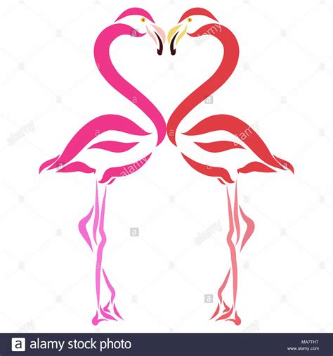 Flamingo Bird Heart Stock Photos And Flamingo Bird Heart Stock Images Alamy