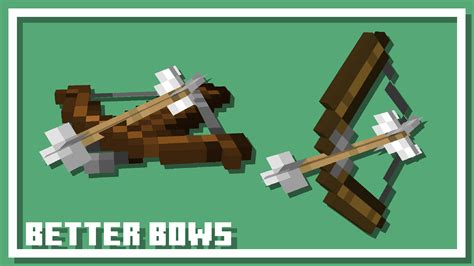 Better Bows And Crossbows Resource Packs Minecraft Curseforge