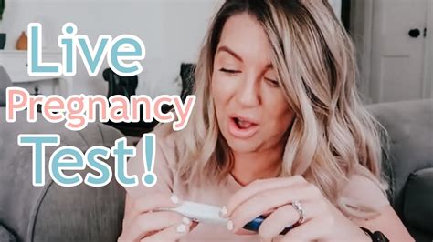 Live Pregnancy Test 9 Dpo Pregnancy Test Youtube