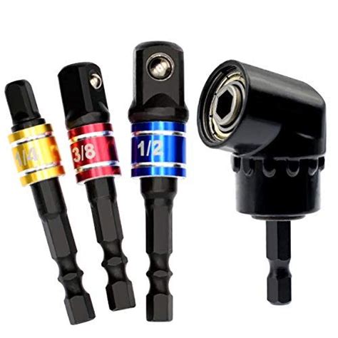 1/4 3/8 1/2 socket adaptor set for impact drivers bosch dewalt makita ryobi. Riyiter Impact Grade Power Hand Tools Driver Sockets ...